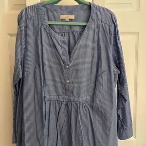Loft work blouse